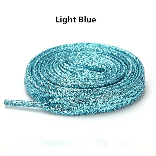 Vibrant Sport Shoe Lace Collection Light Blue 180 cm