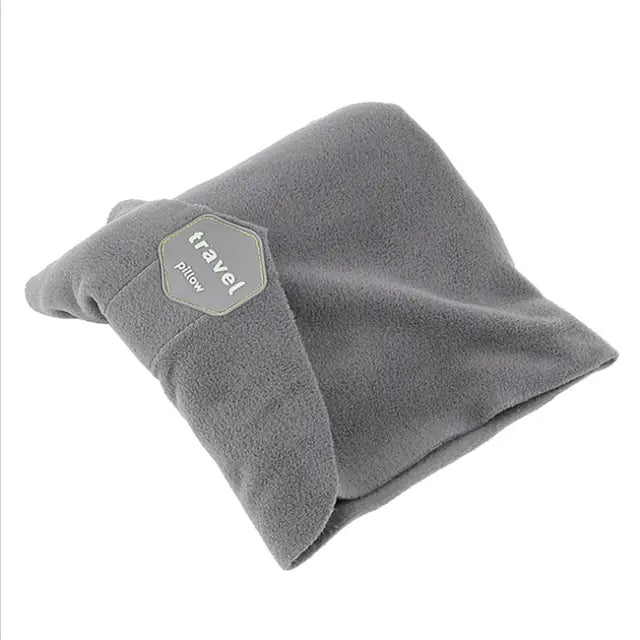 Scientifically Proven Travel Neck Pillow Light Gray