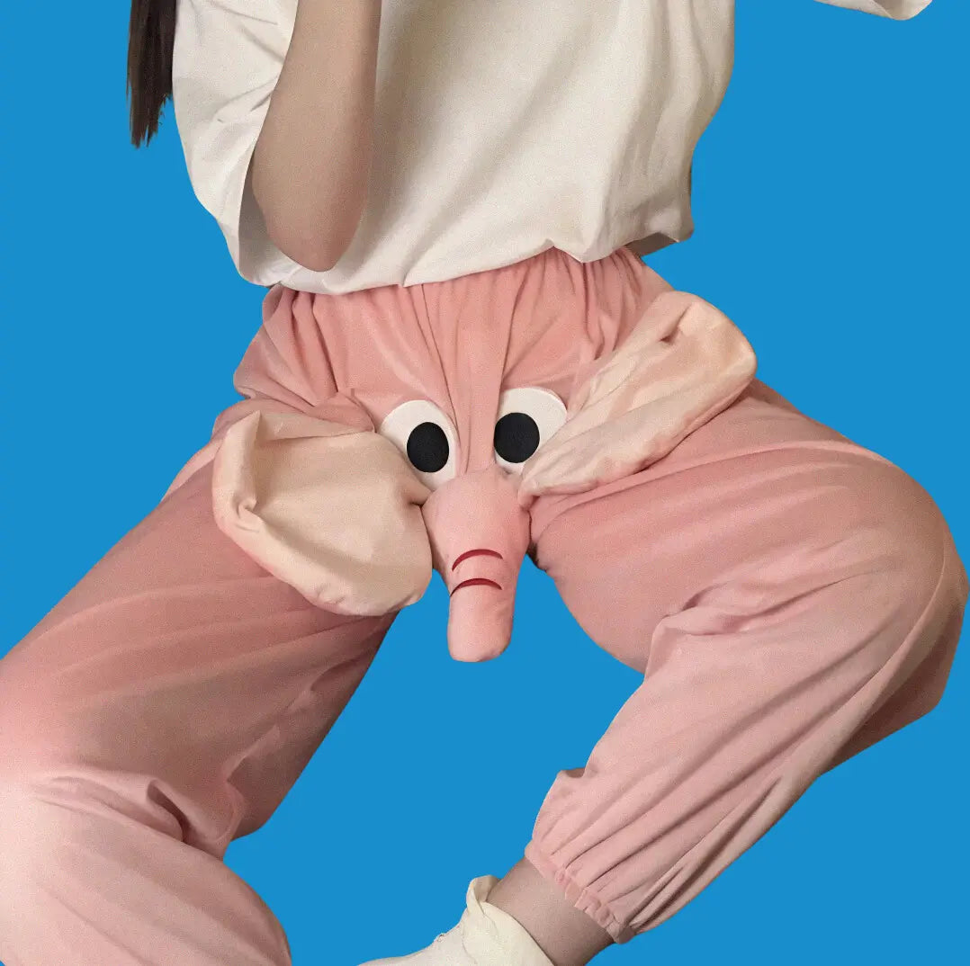 Jumbo Trunk Pants Pink M