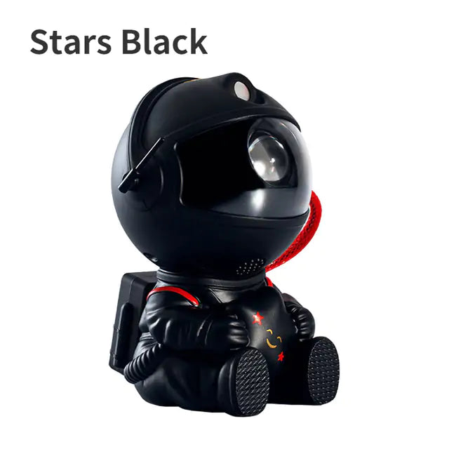 Astronaut Star Projector Stars Black