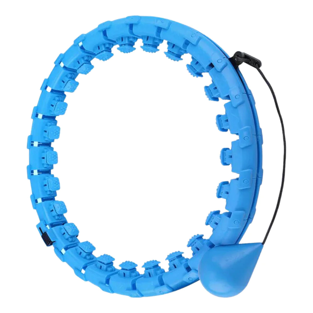 Infinity Hoop™ - Smart Weighted Hula Hoop Blue Large (28 Links)