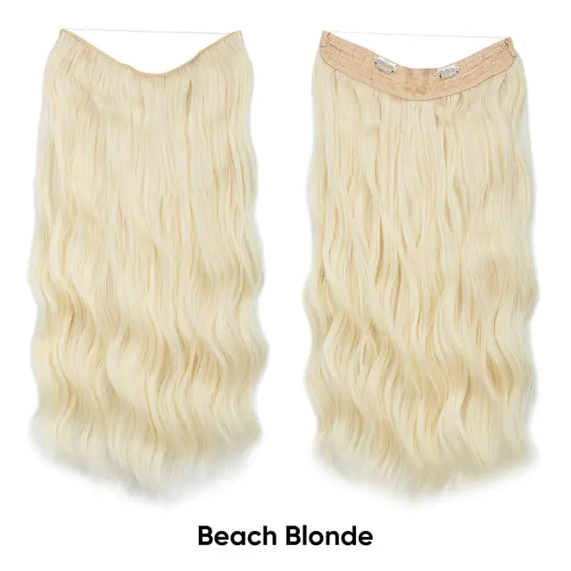 Synthetic Wave Hair Extensions Beach Blonde 16inches