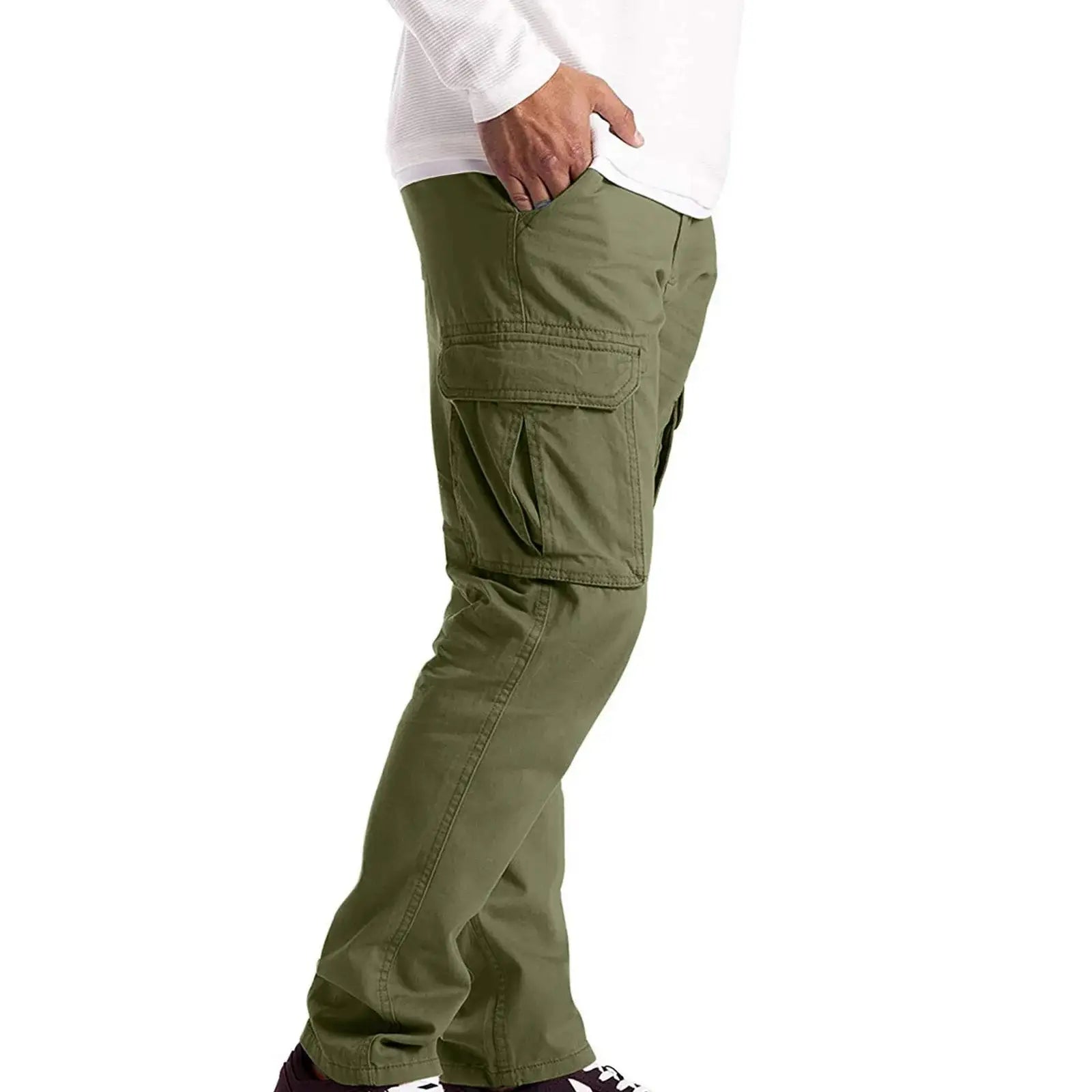 Relax Cargo Pants Green L
