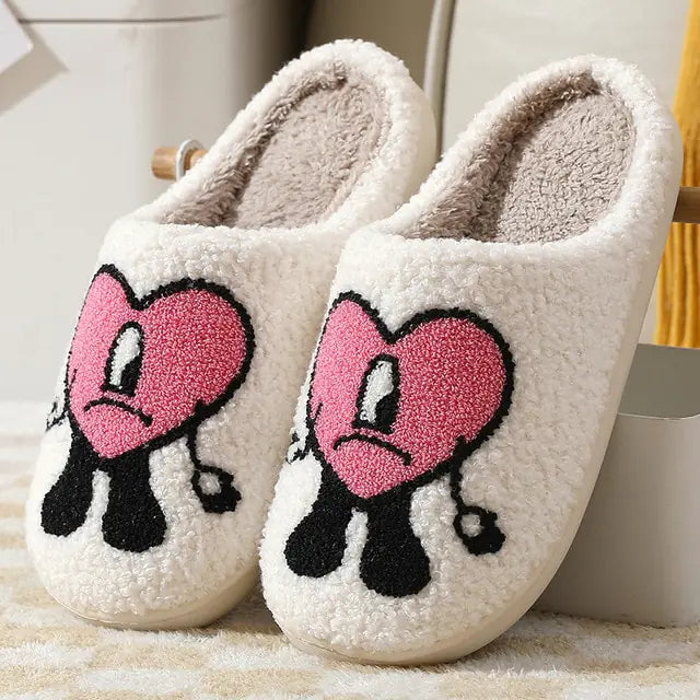 Warm Winter Slippers for Women Pink 37-38