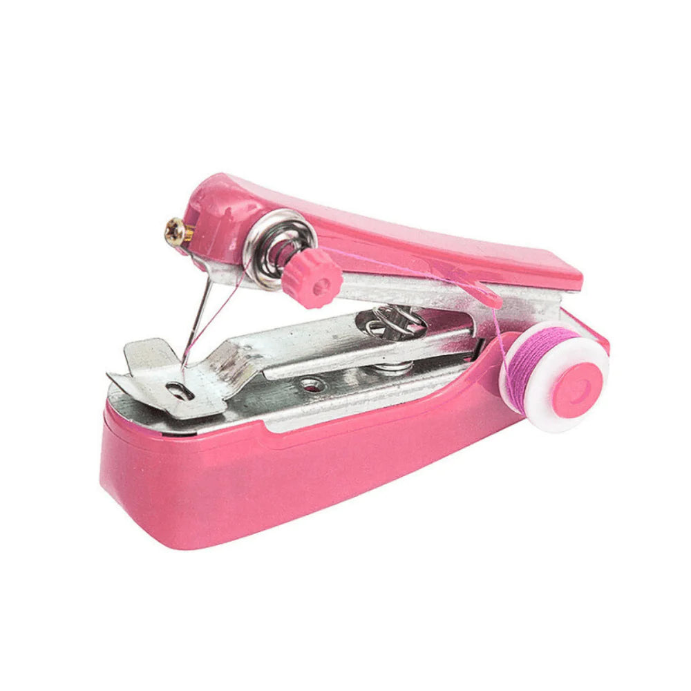 Mini Hand Sewing Machine Pink Mini sewing machine