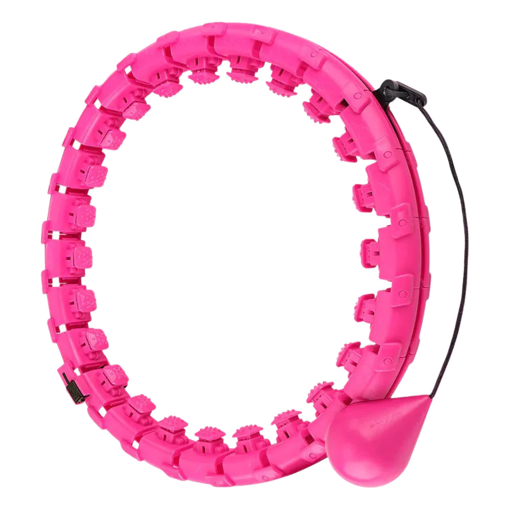 Infinity Hoop™ - Smart Weighted Hula Hoop Pink Large (28 Links)