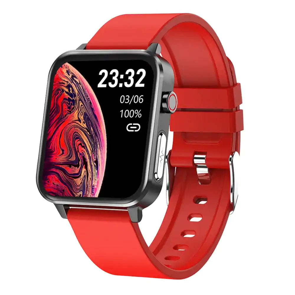 FitPro™ V10 Smartwatch Red Silicone