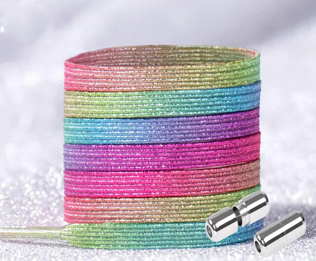 Bling Shoelaces Set Multicolor 100cm