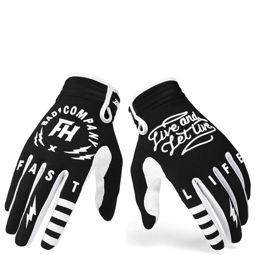 Outdoor Sports Full Finger Gloves Black L