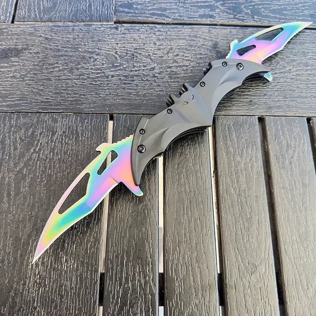 Stainless Steel Camping Self Defense Knife color