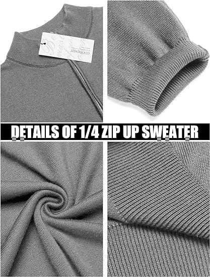 The Costello - Half Zip Sweater