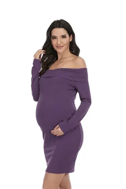 XXL Maternity Chic Purple L