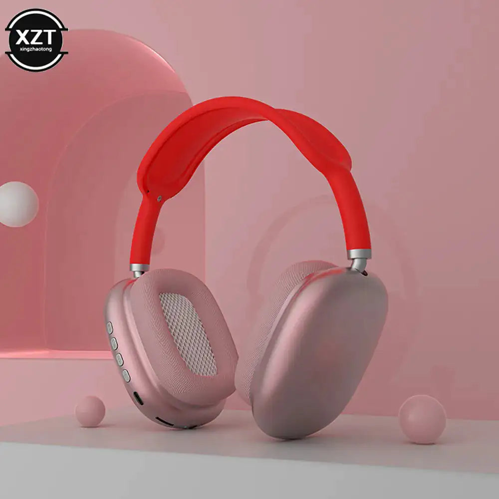 P9 Air Max Wireless Stereo HiFi Headphone red
