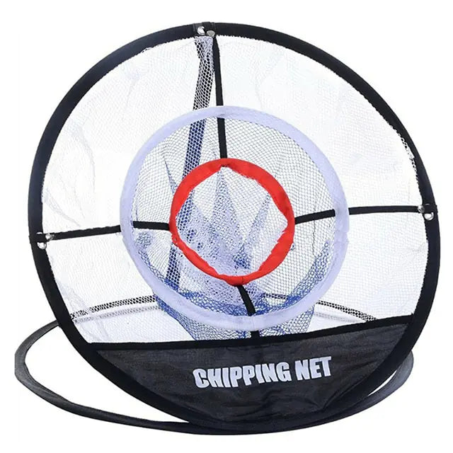 Golf Chipping Net Swing Trainer Indoor Outdoor Chipping Pitching Cages Mats Golf Practice Net Portable 18 pcs golf soft balls Black 1 Chipping Net