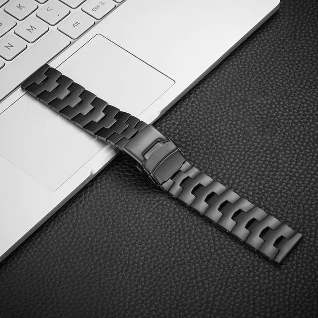 Universal Metal Strap 3 beads Titanium Too for Watch3 45mm 47