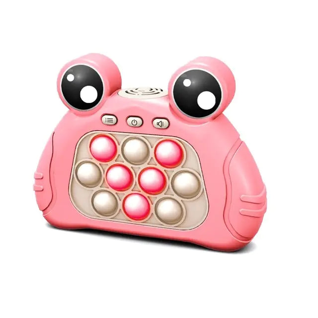 Electronic Poplight Fidget Game Pink Frog