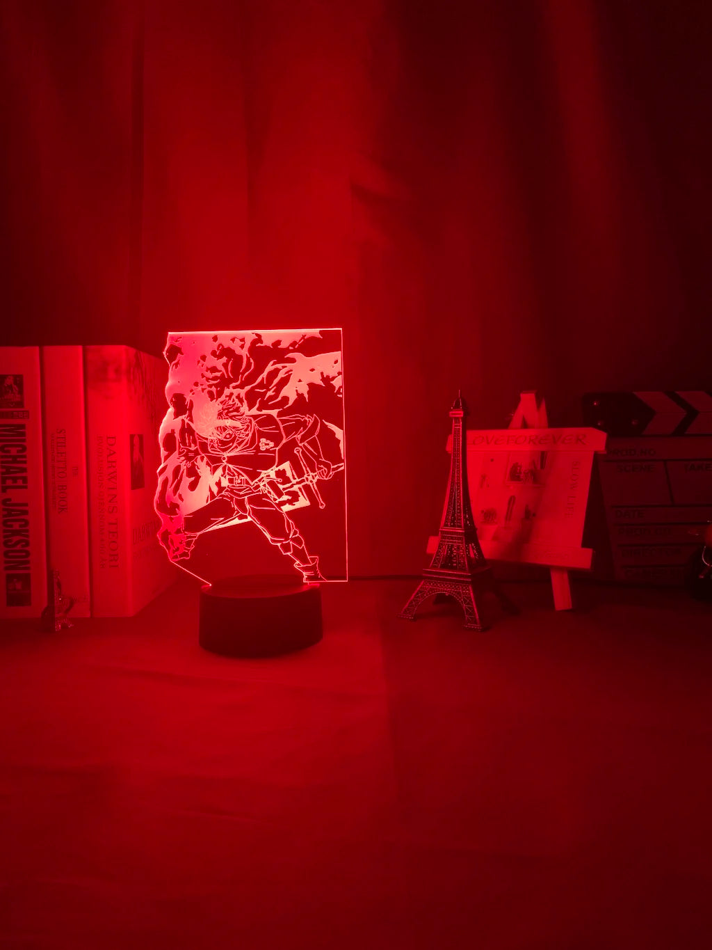 3D Lamp Anime Black Clover Asta Light