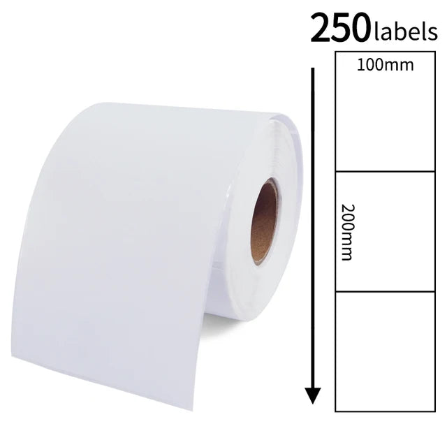 Jetland Thermal Shipping Labels 100x200mm-250 labels