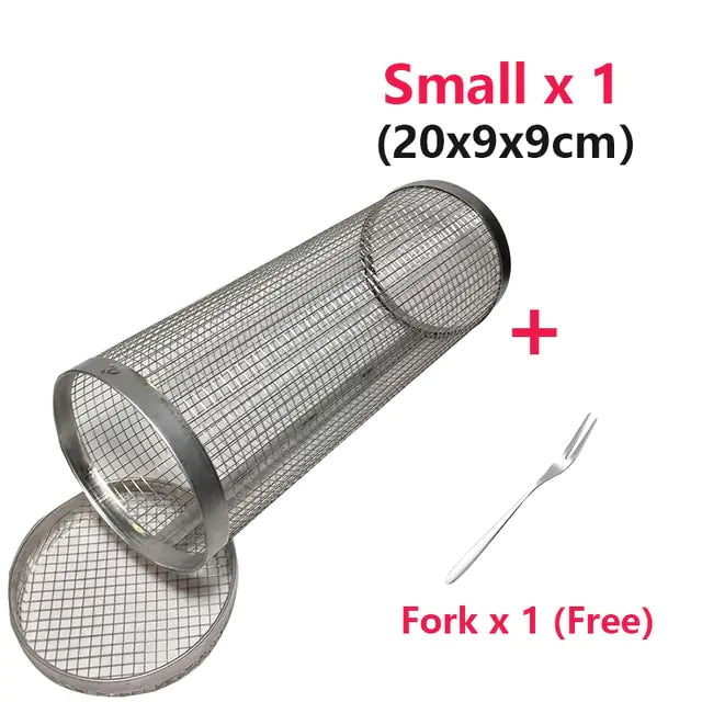 Stainless Steel Grilling Basket Small Basket x1