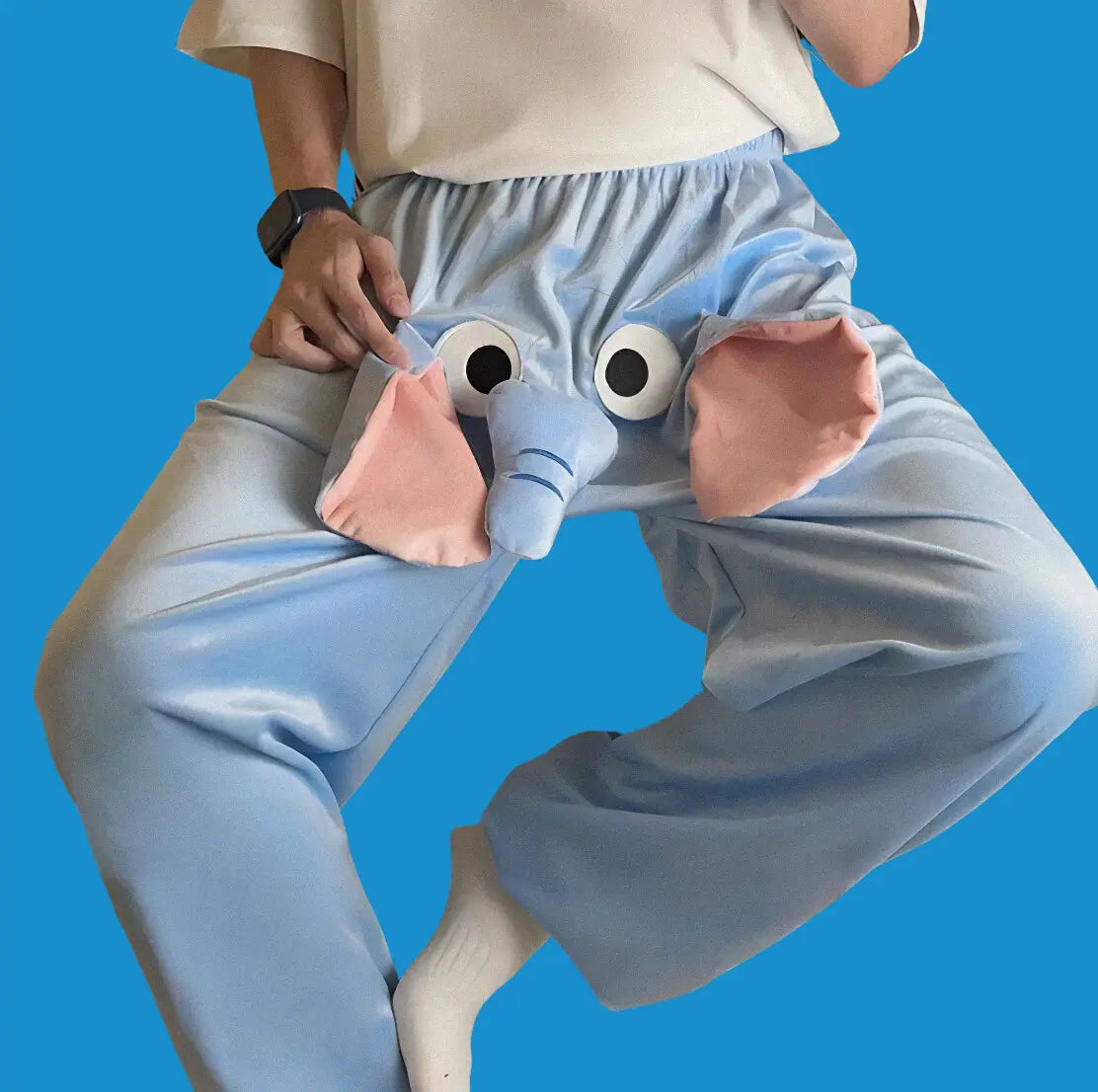 Jumbo Trunk Pants Blue M