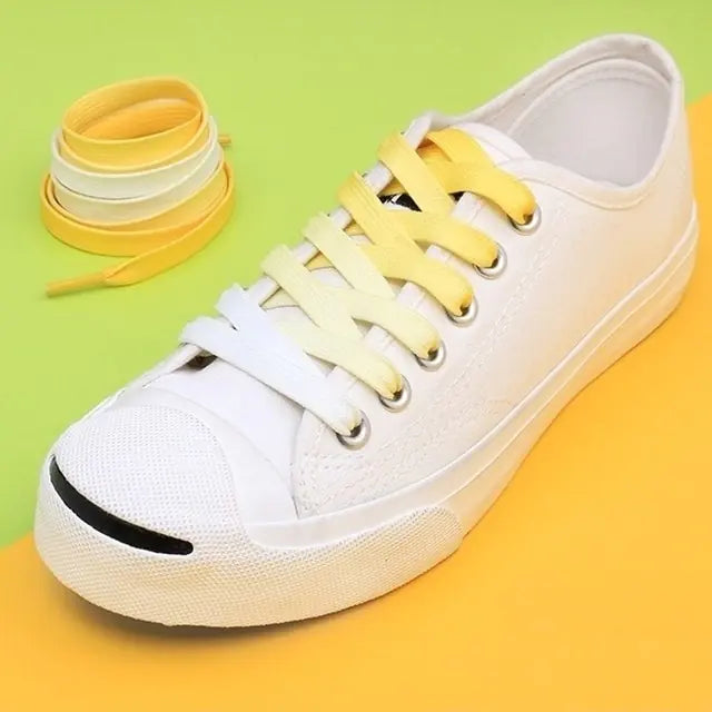 Chromatic Gradient Shoe Laces Set Yellow