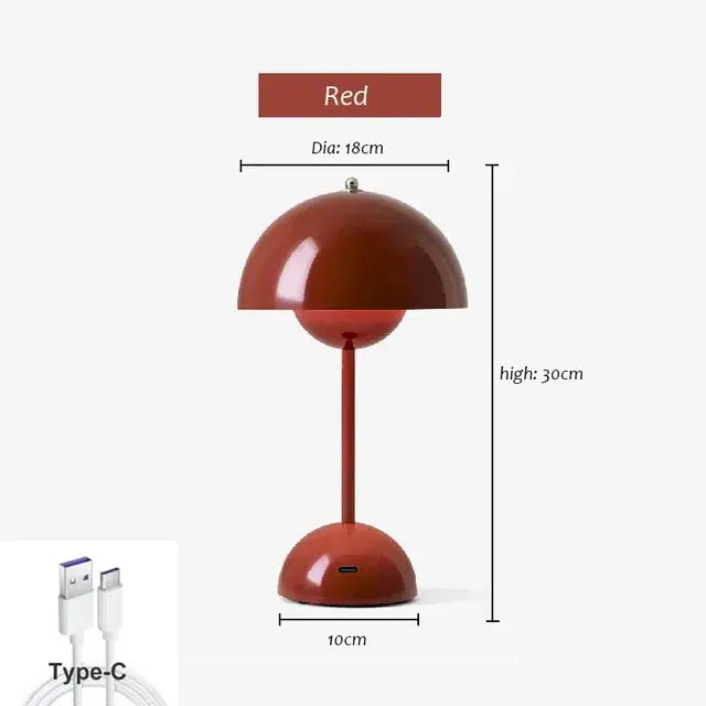 Bud Lamp Collection Red