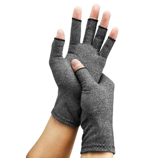 Compression Arthritis Gloves Light Grey M