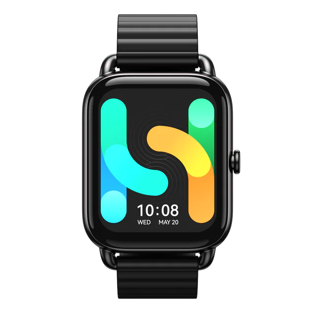 AMOLED Display Smart Watch Men and Women Black Magnetic Strap 1.78"