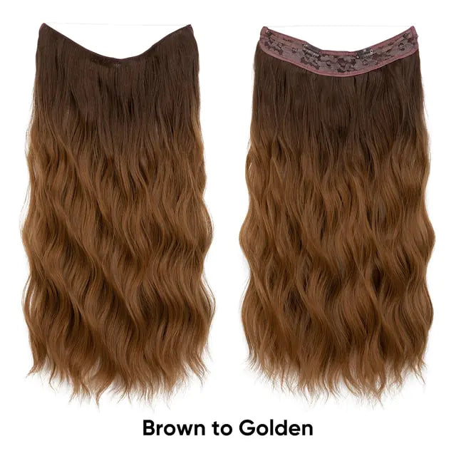 Synthetic Wave Hair Extensions 10TT27 20inches