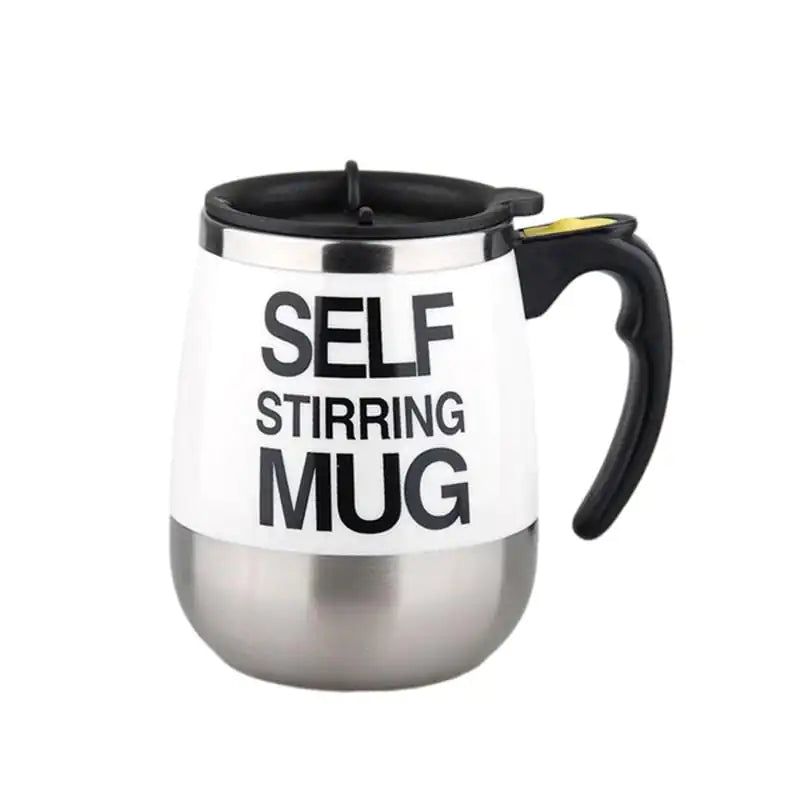 Self Stirring Mug White