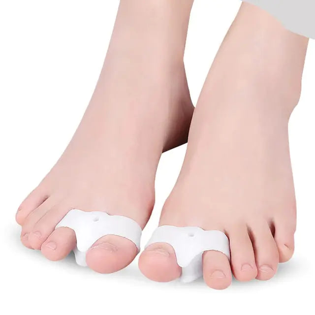 Honeycomb Fabric Foot Care White Type L-1Pair
