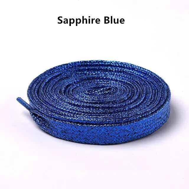 Vibrant Sport Shoe Lace Collection Sapphire Blue 80cm