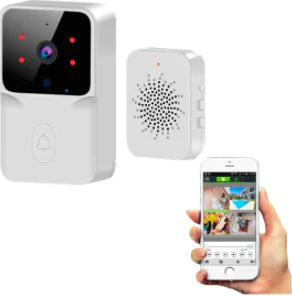 Wi-Fi Video Doorbell White ML1T 2