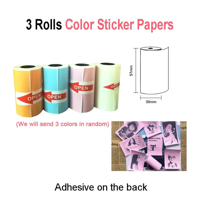 Peripage Thermal Paper: Sticker Variety