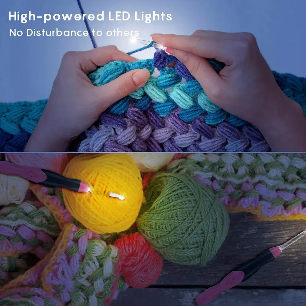 IlluminateCrochet: Versatile LED Hooks