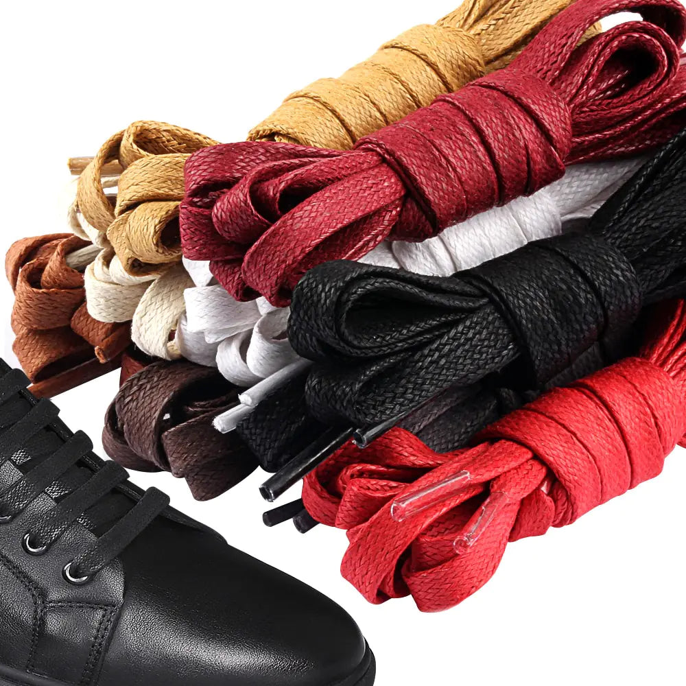 Flat Waxed Cotton Shoelaces Collection