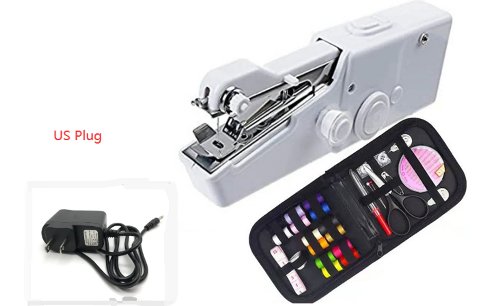 Mini Hand Sewing Machine Set 1 US Plug