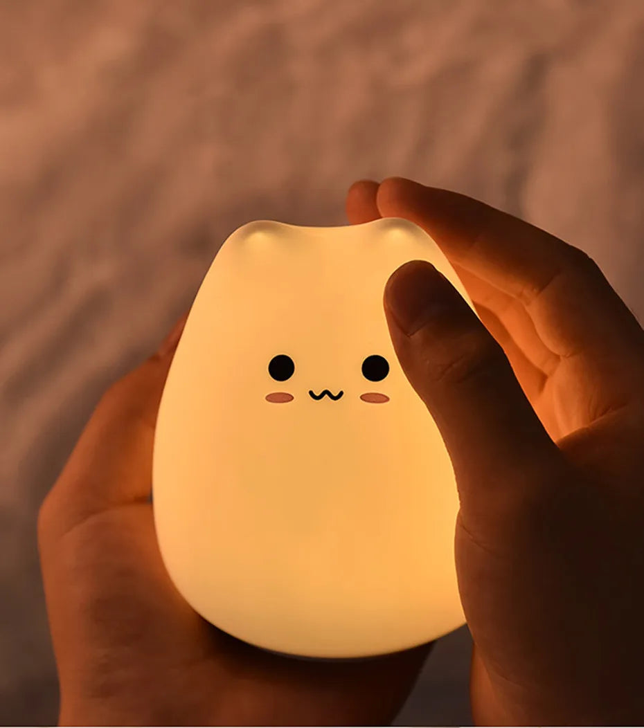 LED Night Light Cat Lamp