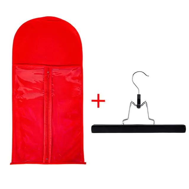 Wig Storage Bag Red 2