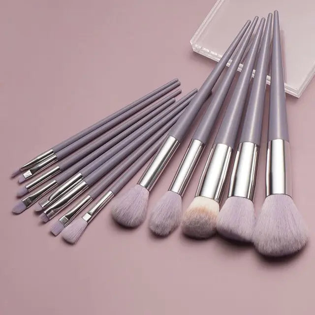 13Pcs Soft Fluffy Makeup Brushes Set 13Pcs-no bag 4