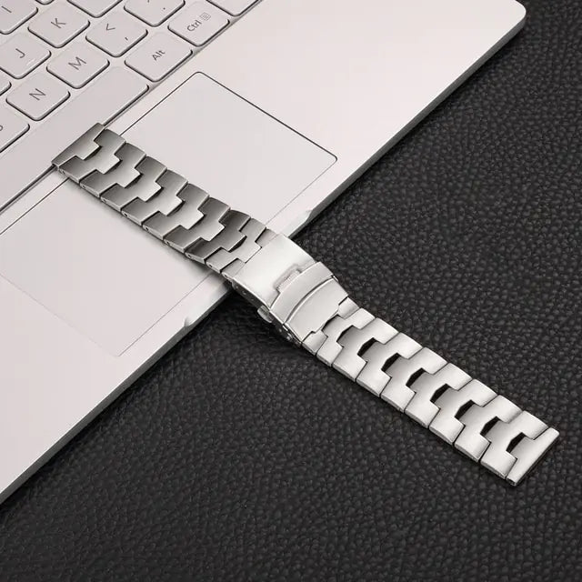Universal Metal Strap 3 beads Titanium Too for Watch3 45mm