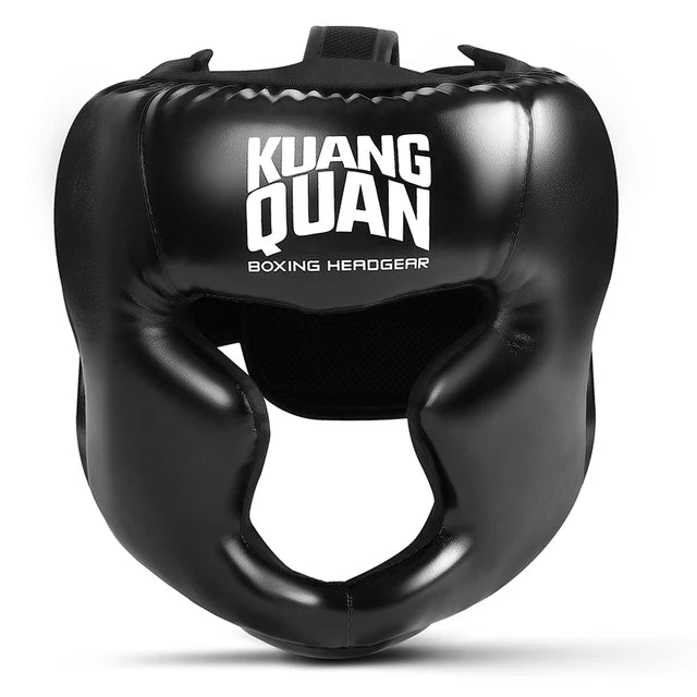 Kickboxing Helmet black Small
