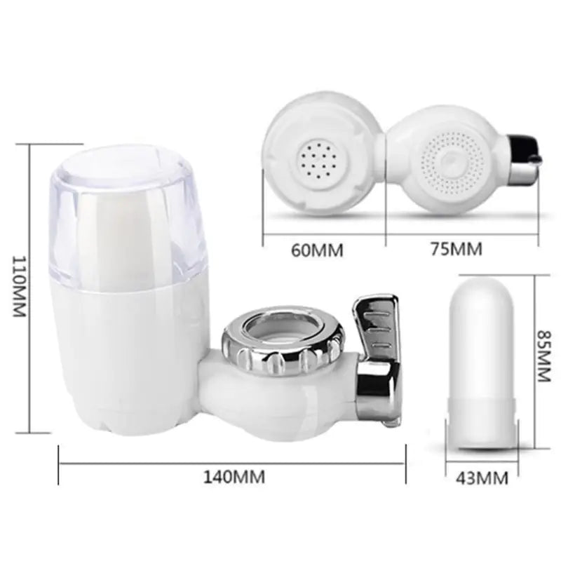 SaengQ Water filter Water Purifier Clean Kitchen Faucet Washable Ceramic Percolator Filtro Rust Bacteria Removal Water Tap