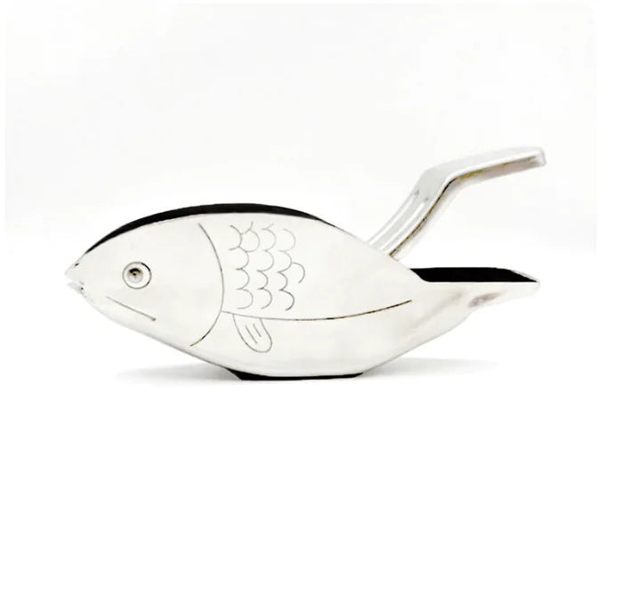 Bird Lemon Squeezer Fish - Stainless Steel