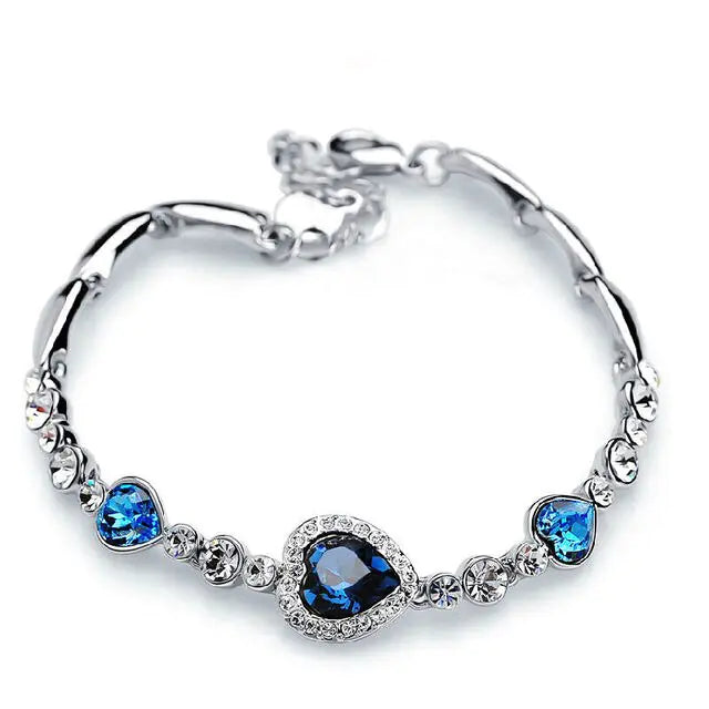 Titanic Heart of Ocean Inspired Jewelry for Women Bracelet