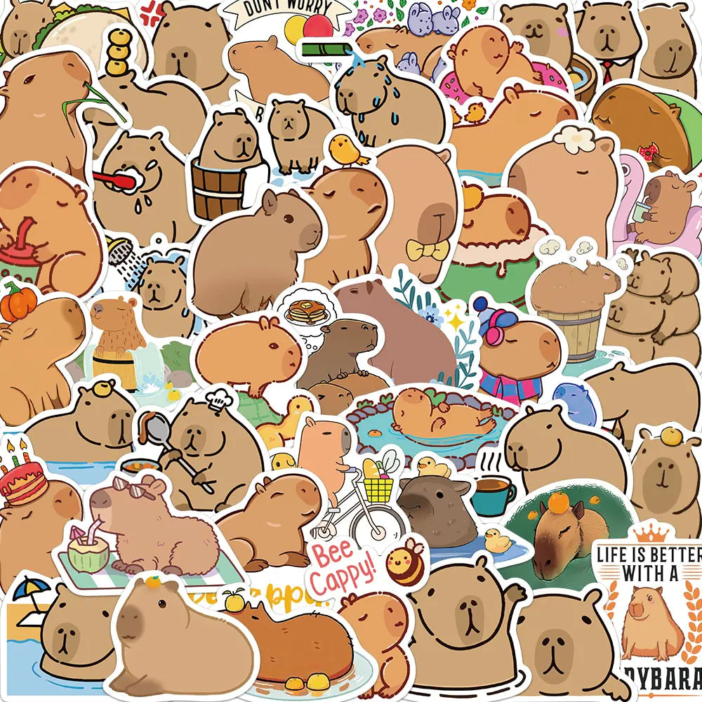 Capybara Sticker Decoration