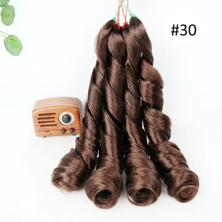 Spiral Curl Synthetic Hair #30 24" ( 2 bundles in a pack )