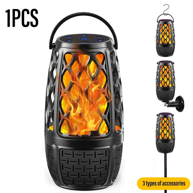 Flame Bluetooth Speaker Flame Light Speaker