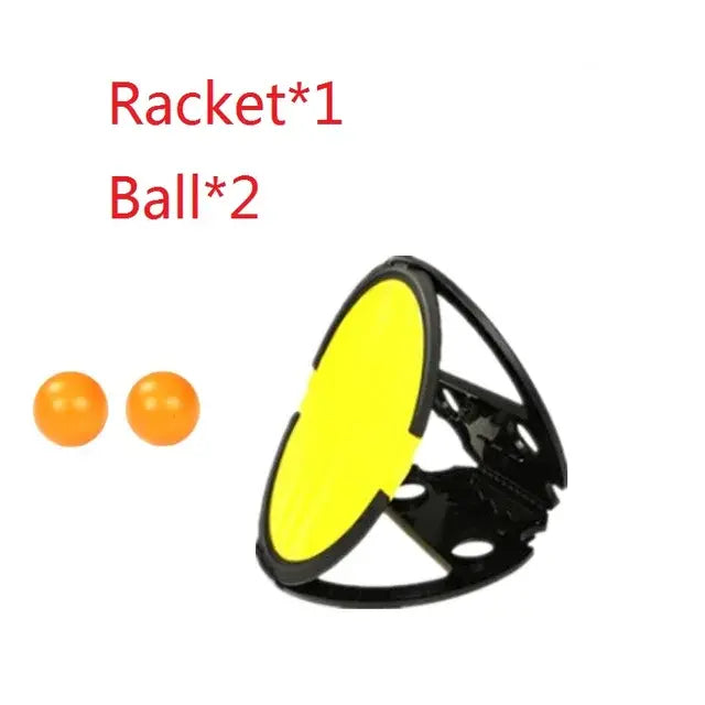 Racket Throw And Catch Ball Black