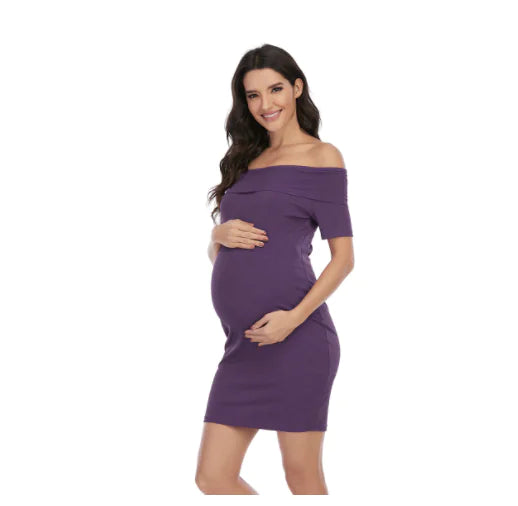 XXL Maternity Chic Purple 2